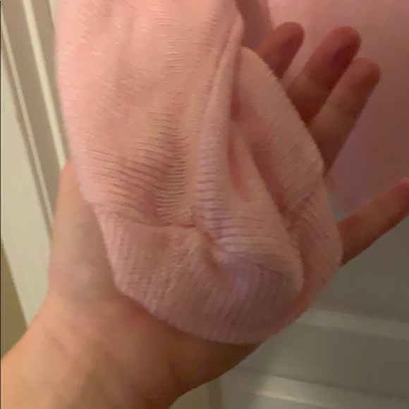 🐳 Pink sheer slouchy sweater - Picture 2 of 5